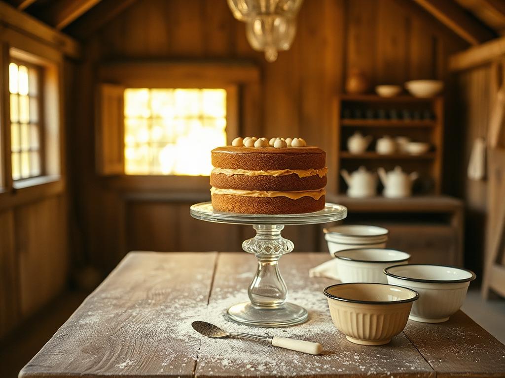 Twelve-Layer Caramel Cake